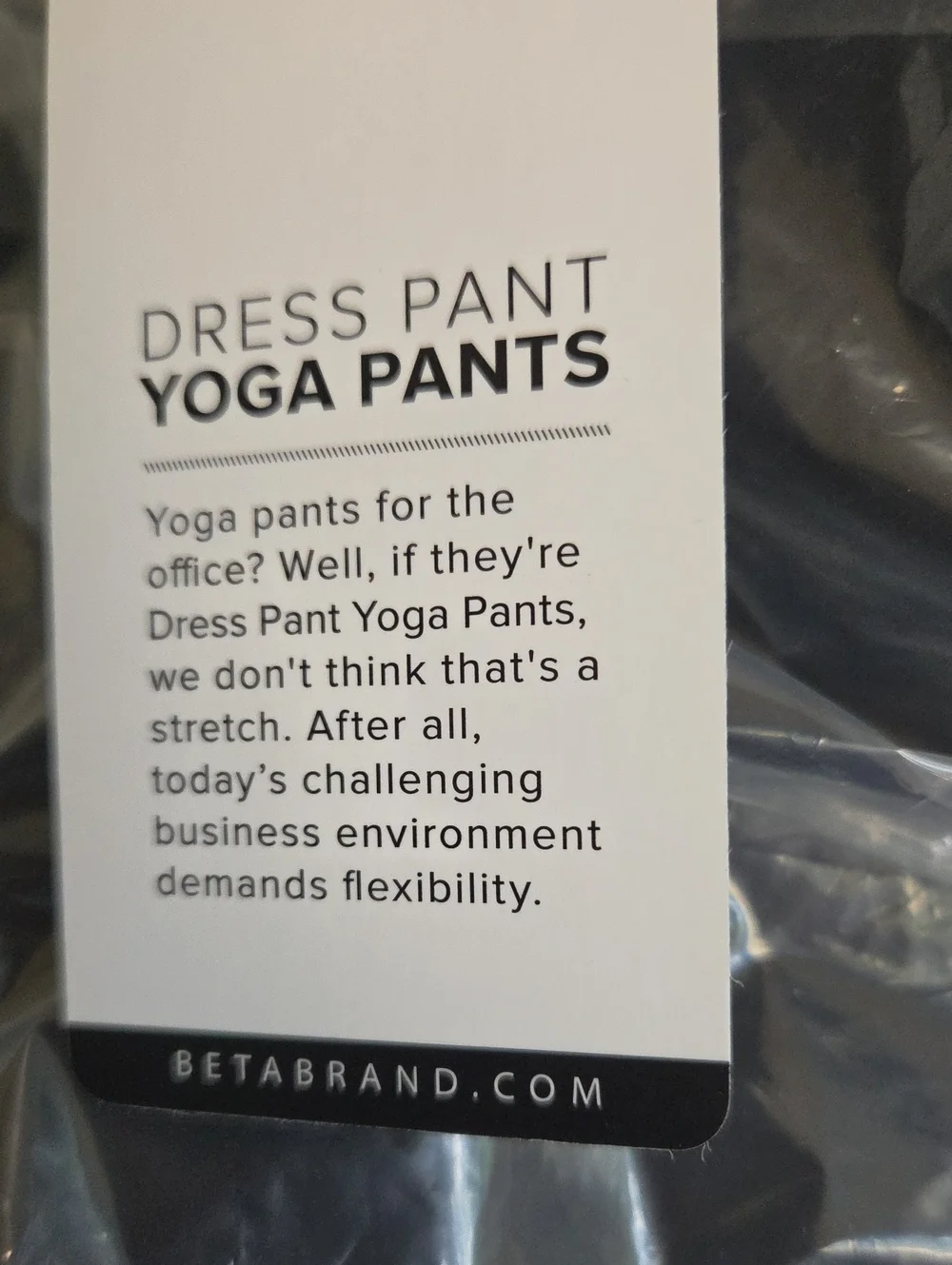 Petite XXL Betabrand Skinny-Leg Dress Yoga  Pants Black NEW WITH TAGS IN PACKAGE